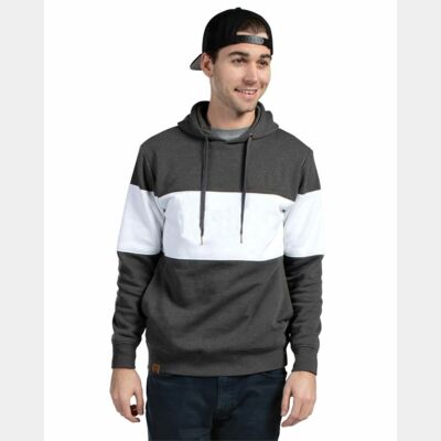 Men's All-American Fleece Colorblocked Hooded Sweatshirt Thumbnail