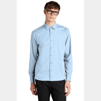 Long Sleeve Stretch Woven Shirt Thumbnail