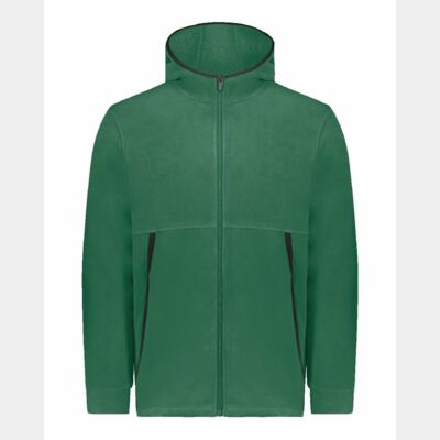 Unisex Eco Revive™ Polar Fleece Hooded Full-Zip Jacket Thumbnail