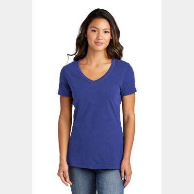 Women's Beach Wash ® Garment Dyed V Neck Tee Thumbnail