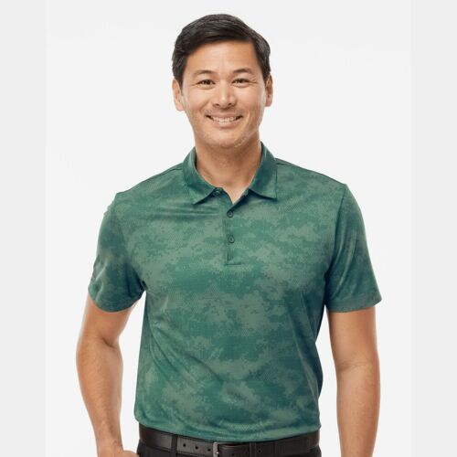 Men's All Over Camo Print Polo Thumbnail
