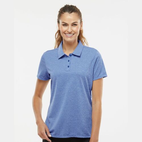 Women's Heathered Polo Thumbnail