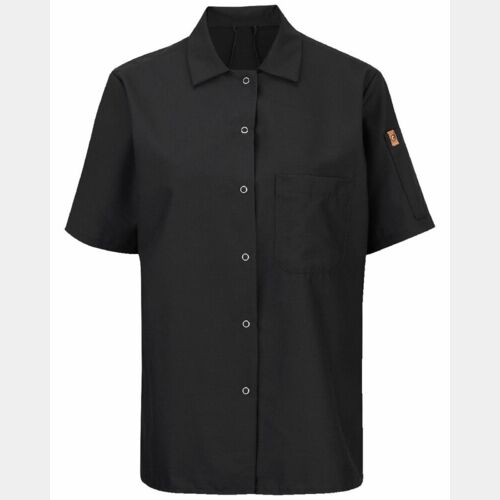 Women's Mimix™ Short Sleeve Cook Shirt with OilBlok Thumbnail