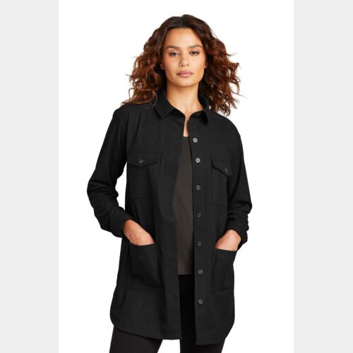 Women's Long Sleeve Twill Overshirt Thumbnail