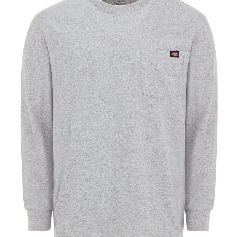 Men's Tall Traditional Heavyweight Long Sleeve T-Shirt Thumbnail