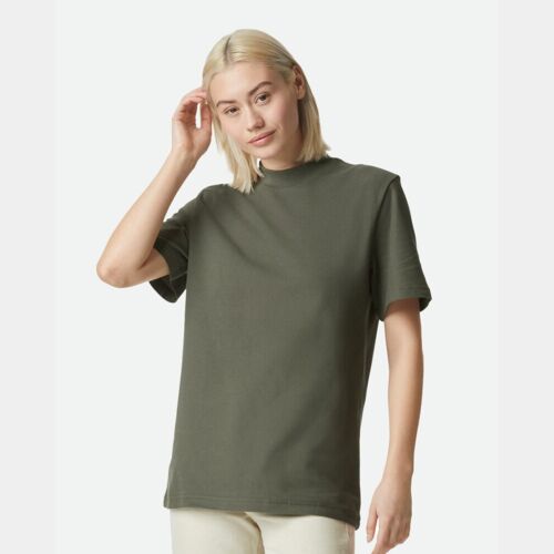 Unisex Pique Mockneck Tee Thumbnail