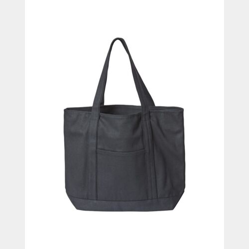 XL Zippered Cotton Canvas Resort Tote Thumbnail