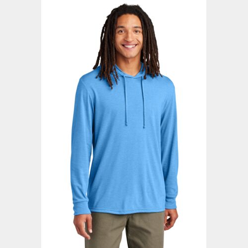 Unisex Tri Blend Hoodie Tee Thumbnail