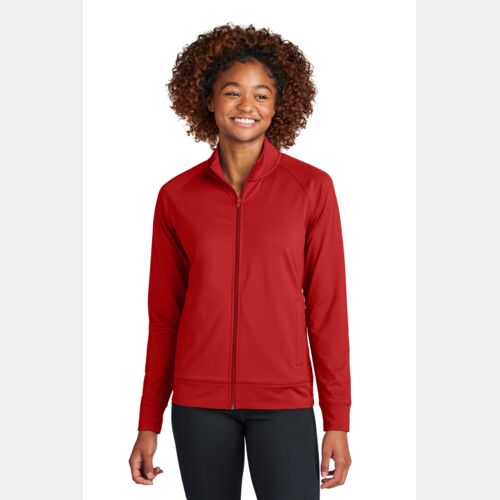 Women's Sport Wick ® Stretch Full Zip Cadet Jacket Thumbnail