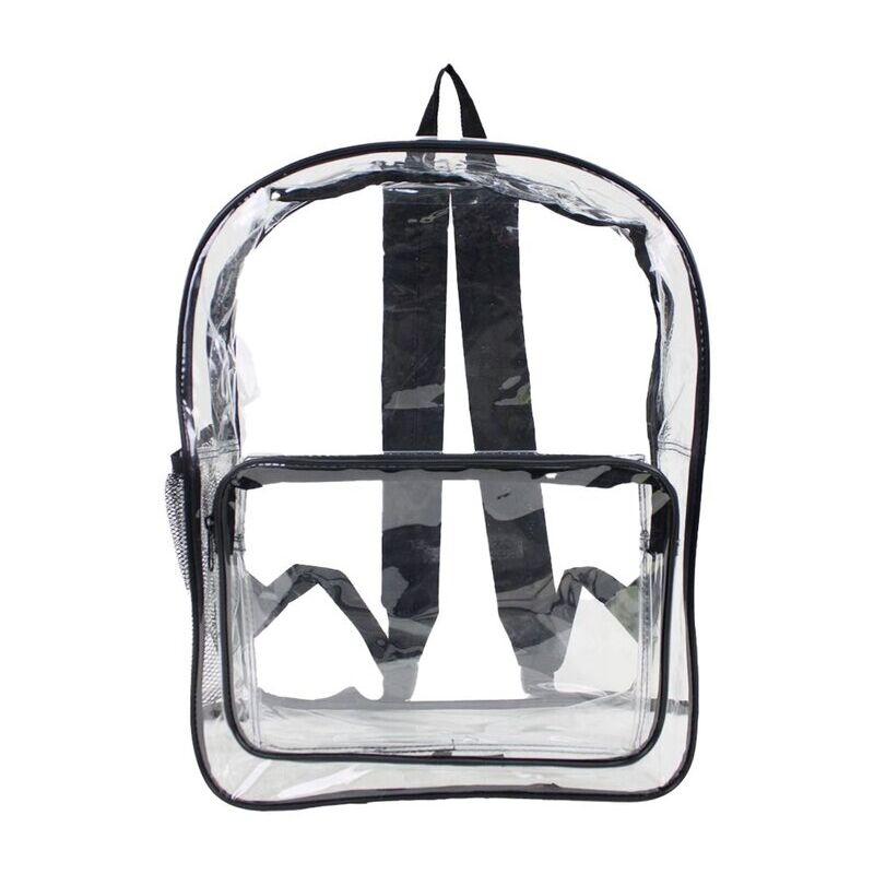 Large 17" Heavy Duty Clear Backpack Thumbnail