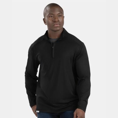 Unisex Eco Revive™ Ventura Soft Knit Quarter-Zip Pullover Thumbnail