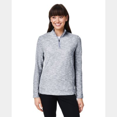 Women's Eclipse Jacquard Quarter-Zip Pullover Thumbnail