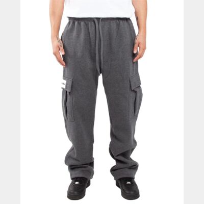 Unisex Fleece Cargo Pocket Sweatpants Thumbnail