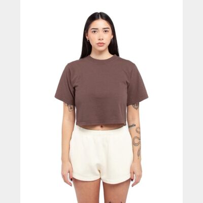 Women's Garment-Dyed Crop T-Shirt Thumbnail