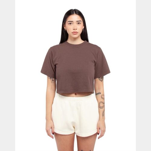 Women's Garment-Dyed Crop T-Shirt Thumbnail