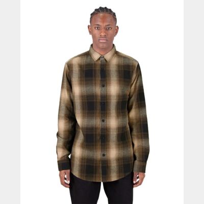 Unisex Plaid Flannel Overshirt Thumbnail
