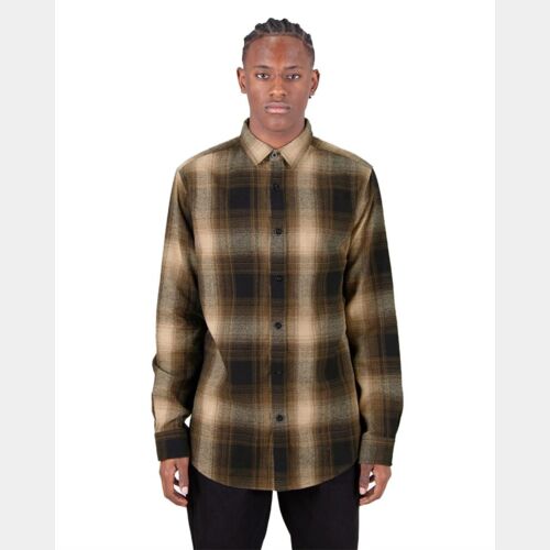Unisex Plaid Flannel Overshirt Thumbnail