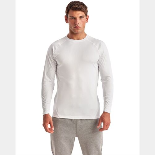 Unisex Panelled Long Sleeve Tech T-Shirt Thumbnail