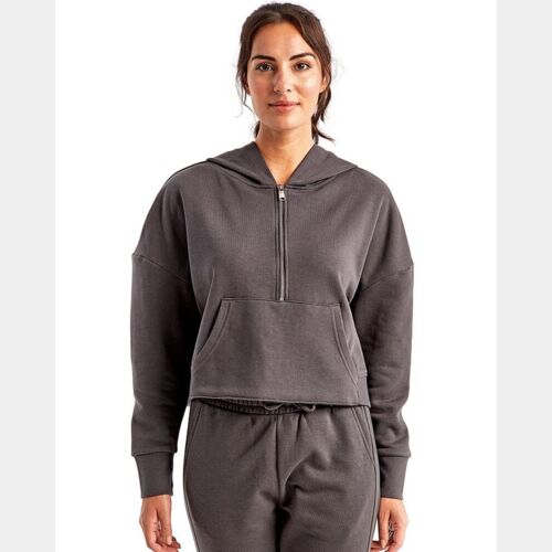 Women's Alice Half-Zip Hooded Sweatshirt Thumbnail