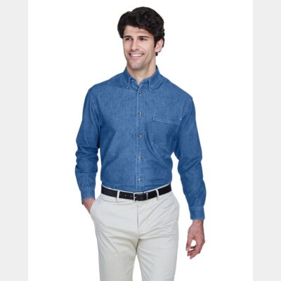 Men's Cypress Denim Shirt with Pocket Thumbnail