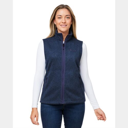 Women's Drop Line Fleece Vest Thumbnail