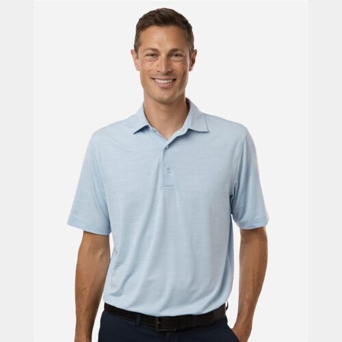 Men's Bohemian Striped Heather Performance Polo Thumbnail