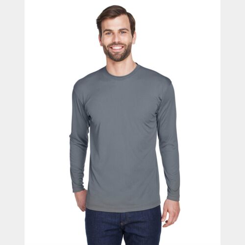 Men's Cool & Dry Sport Long Sleeve Performance Interlock T-Shirt Thumbnail