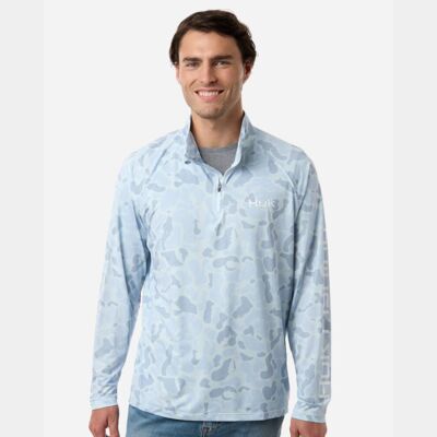 Men's Airweight KC Printed Quarter-Zip Pullover Thumbnail