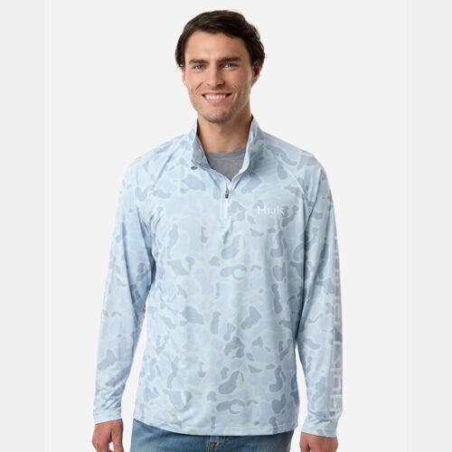 Men's Airweight KC Printed Quarter-Zip Pullover Thumbnail