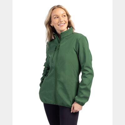 Clique Trail Eco Stretch Softshell Full Zip Womens Jacket Thumbnail