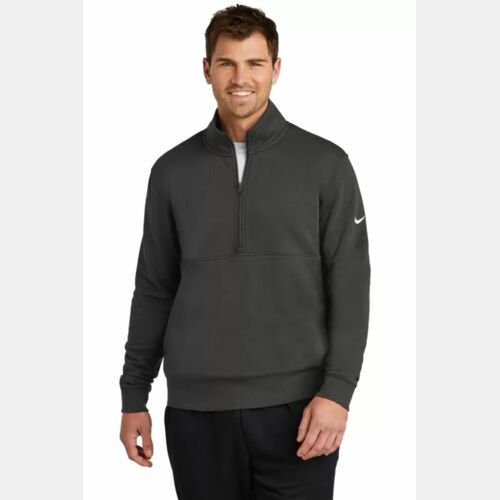 NIKE CLUB FLEECE SLEEVE SWOOSH 1/2 ZIP Thumbnail