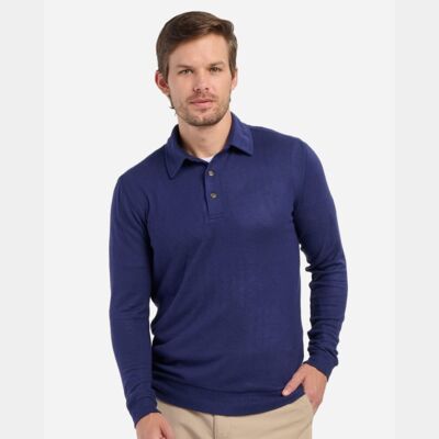 Men's Cuddle Sweater Polo Thumbnail