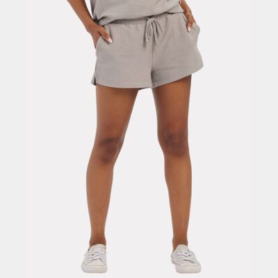 Women's Ribbed Knit Shorts Thumbnail