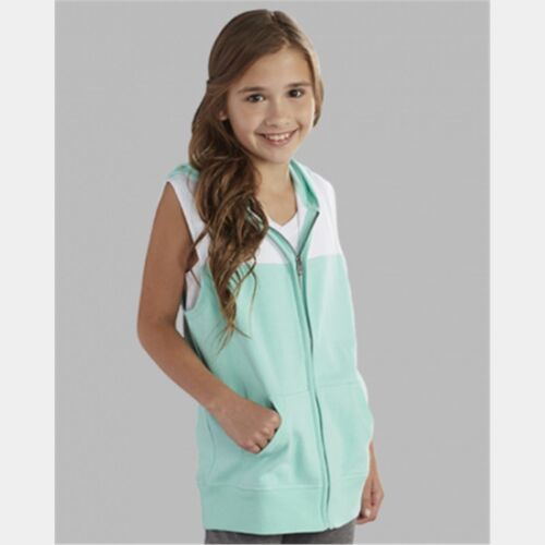Youth Sleeveless Hooded Sweatshirt Thumbnail