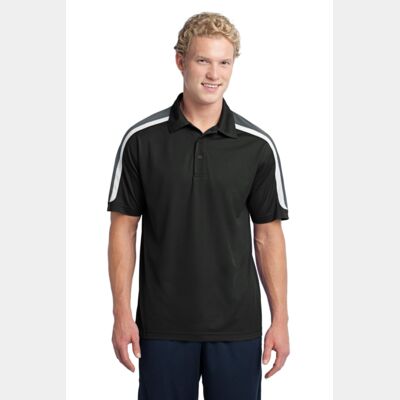 Tricolor Shoulder Micropique Sport Wick ® Polo Thumbnail