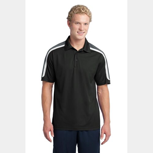 Tricolor Shoulder Micropique Sport Wick ® Polo Thumbnail