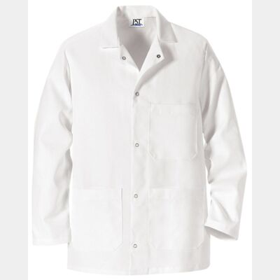 Gripper Front Short Butcher Coat Thumbnail