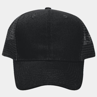 OTTO CAP® 6 Panel Mid Profile Mesh Back Trucker Hat Thumbnail