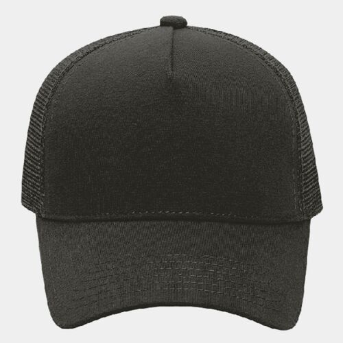 OTTO CAP® 5 Panel Mid Profile Mesh Back Trucker Hat Thumbnail