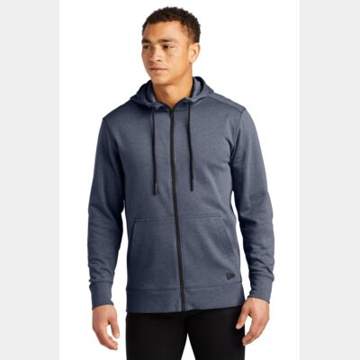 Tri Blend Fleece Full Zip Hoodie Thumbnail