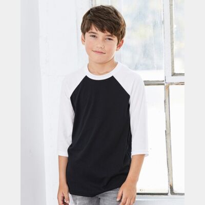 Youth Three-Quarter Sleeve Baseball Tee Thumbnail