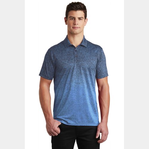 Ombre Heather Polo Thumbnail