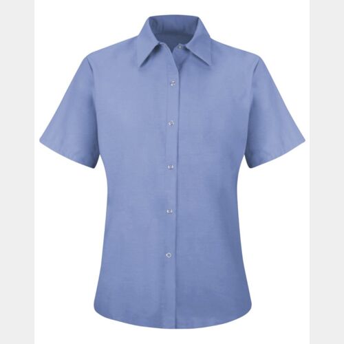 Women's Short Sleeve Specialized Pocketless Work Shirt Thumbnail