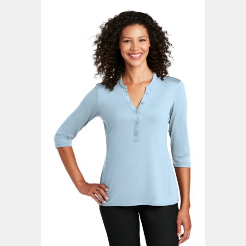 Women's UV Choice Pique Henley Thumbnail