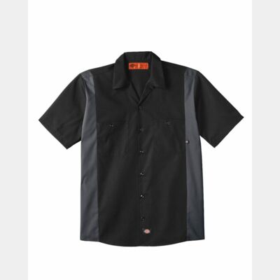 Men's Industrial Colorblocked Short Sleeve Shirt Thumbnail