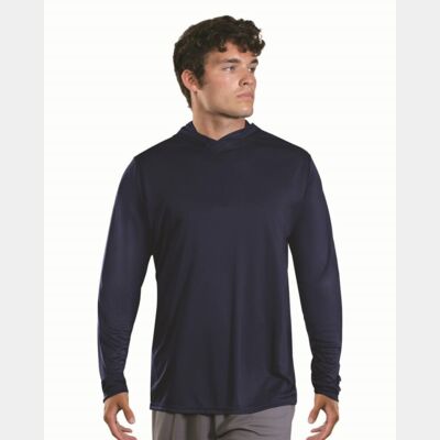 Men's Momentum Hooded Long Sleeve T-Shirt Thumbnail