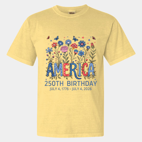 Comfort Colors®️ Heavyweight Ring Spun Tee 1717 Thumbnail