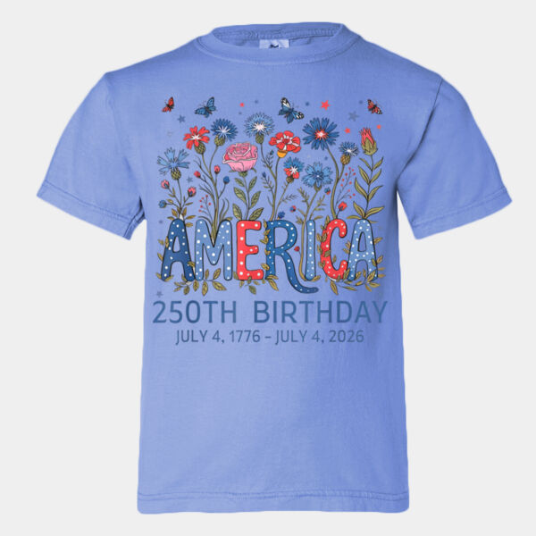 Youth Comfort Colors®️ Heavyweight Ring Spun Tee 9018 Thumbnail