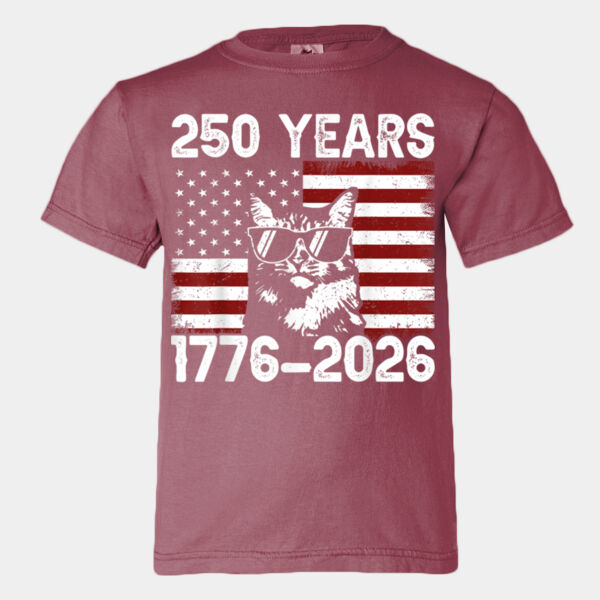 Youth Comfort Colors®️ Heavyweight Ring Spun Tee 9018 Thumbnail