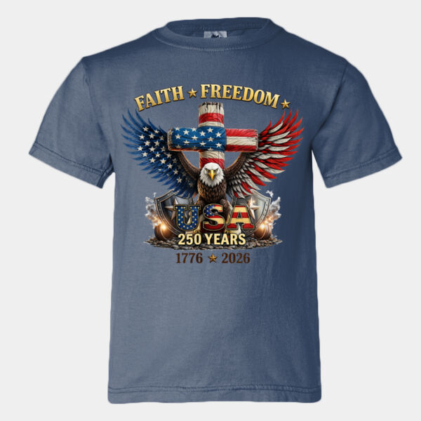 Youth Comfort Colors®️ Heavyweight Ring Spun Tee 9018 Thumbnail